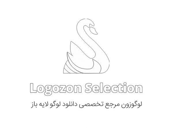 لوگو طرح پرنده قو - Image 3