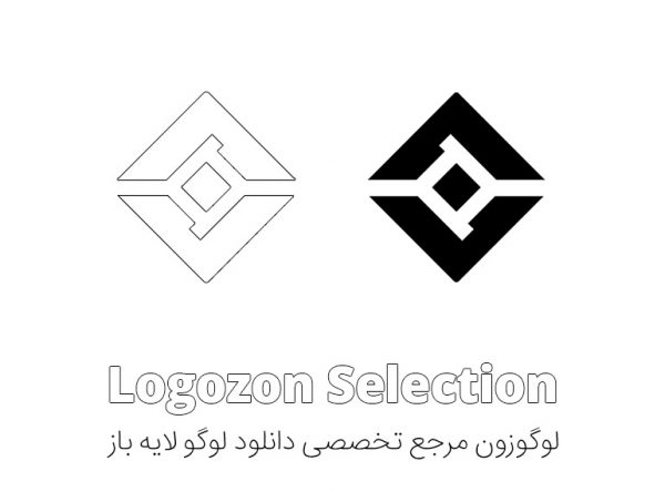 لوگو طرح لوزی