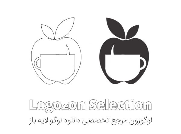 لوگو سیب و فنجان