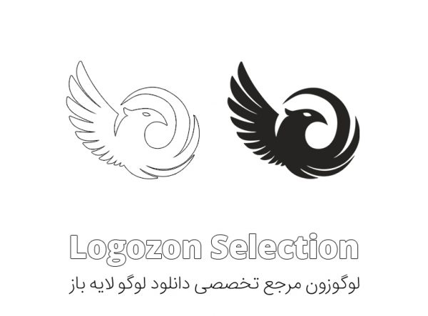 لوگو شکل شاهین