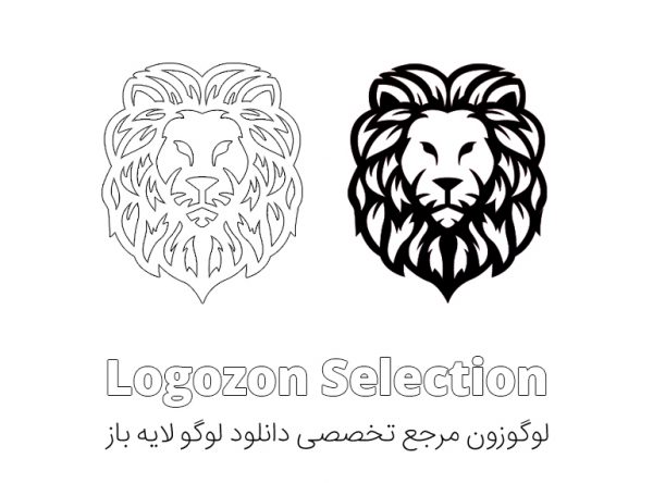 لوگو سیاه سفید